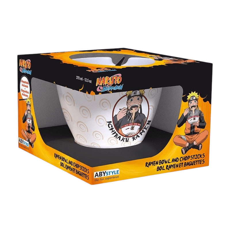 Naruto Shippuden ramenkom met eetstokjes – Ichiraku Ramen - Fans Geek Storeproduct_type#ABYstyle