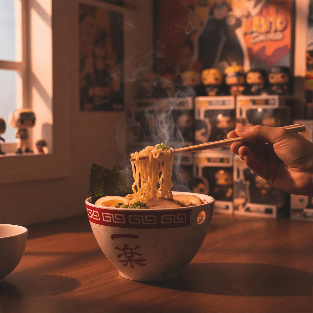 Naruto Shippuden ramenkom met eetstokjes – Ichiraku Ramen - Fans Geek Storeproduct_type#ABYstyle