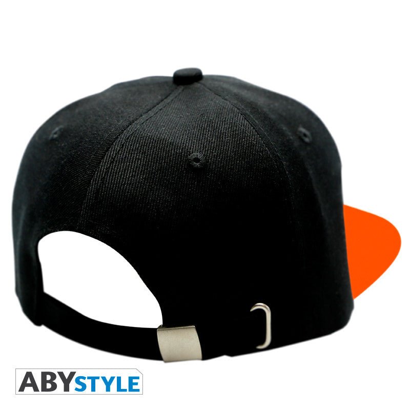 Naruto Shippuden snapbackpet – Konoha zwart-oranje – One size - Fans Geek Storeproduct_type#Naruto Shippuden