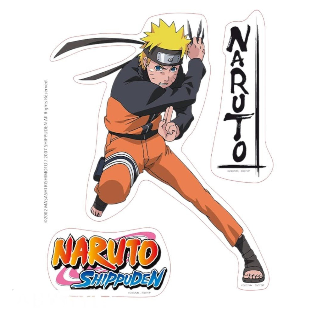 NARUTO SHIPPUDEN - Stickers - 16x11cm/ 2 sheets - Naruto/ Jiraiya - Fans Geek Store