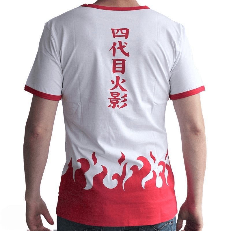Naruto Shippuden T-shirt – 4th Hokage wit - Fans Geek Storeproduct_type#ABYstyle
