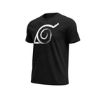 Naruto Shippuden T-shirt – Konoha – Heren zwart - Fans Geek Storeproduct_type#ABYstyle