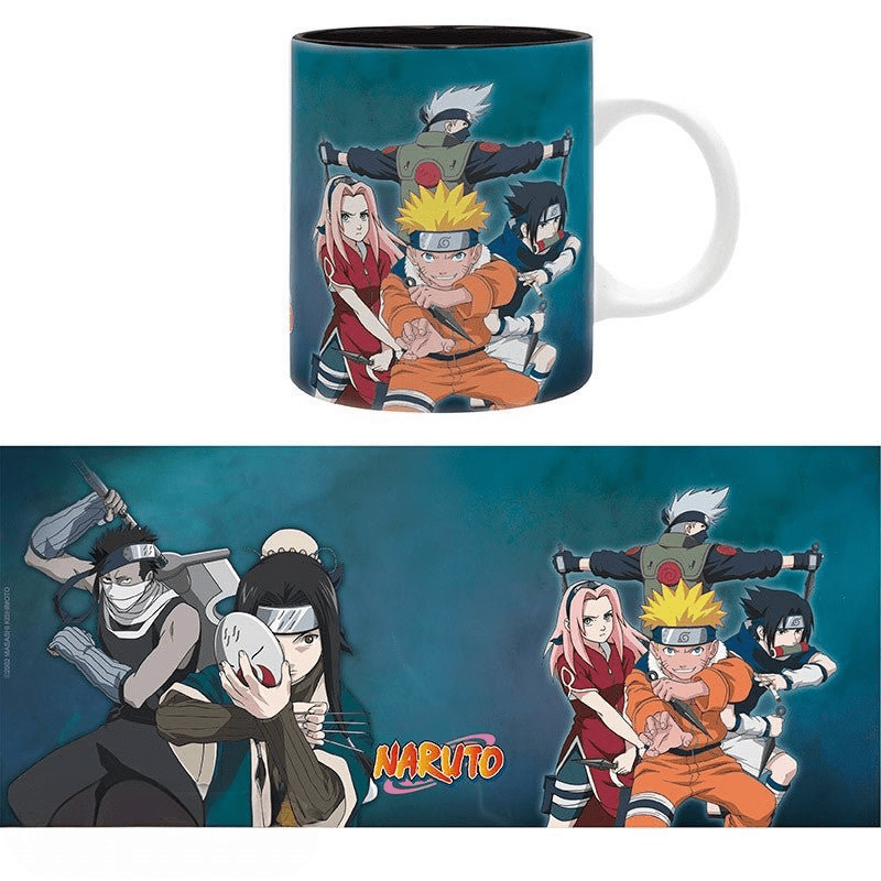 Naruto Team 7 tegen Haku en Zabuza mok 320 ml - Fans Geek Storeproduct_type#ABYstyle