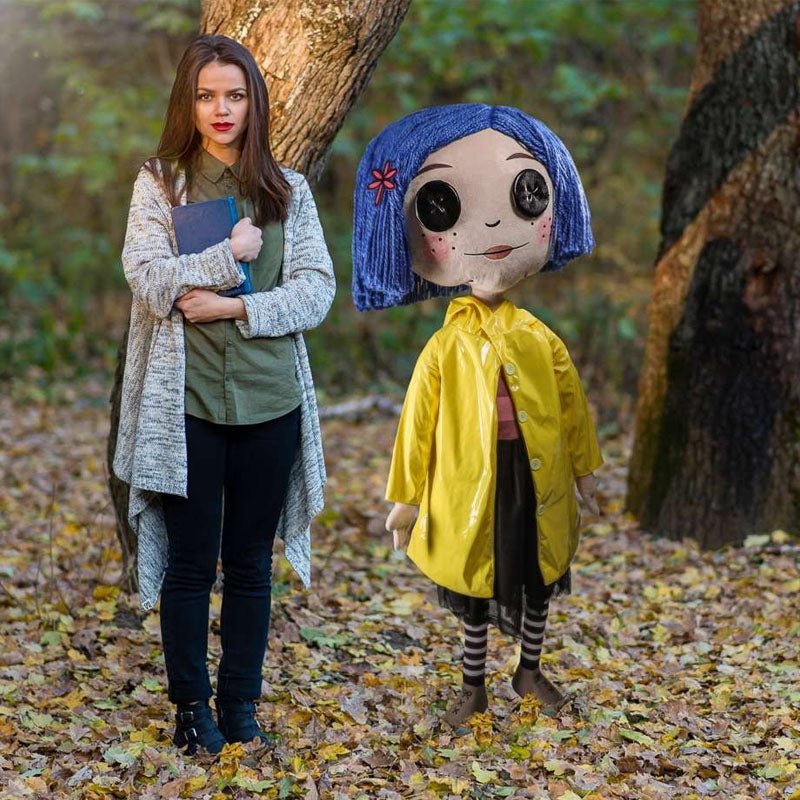 NECA Coraline Button Eyes Pluche Replica 152 cm | Officieel Gelicenseerd - Fans Geek Storeproduct_typeNECA
