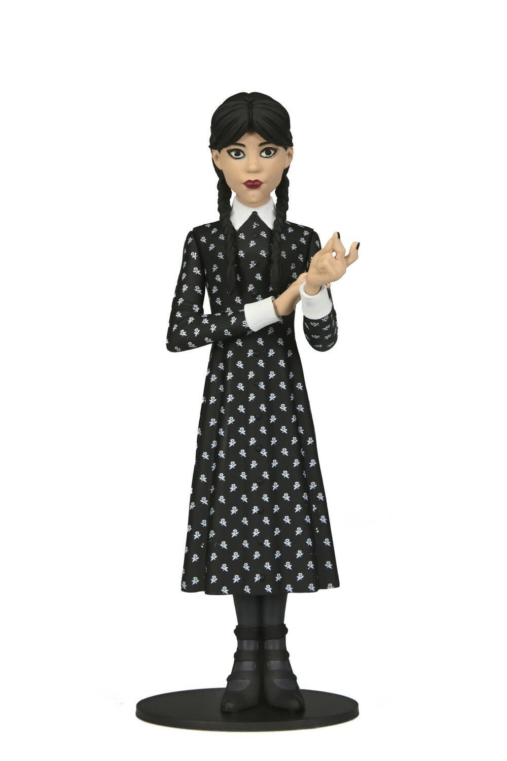 Wednesday: Toony Terrors - 6 inch Action Figure - Wednesday Addams (Classic Dress) - Fans Geek Store
