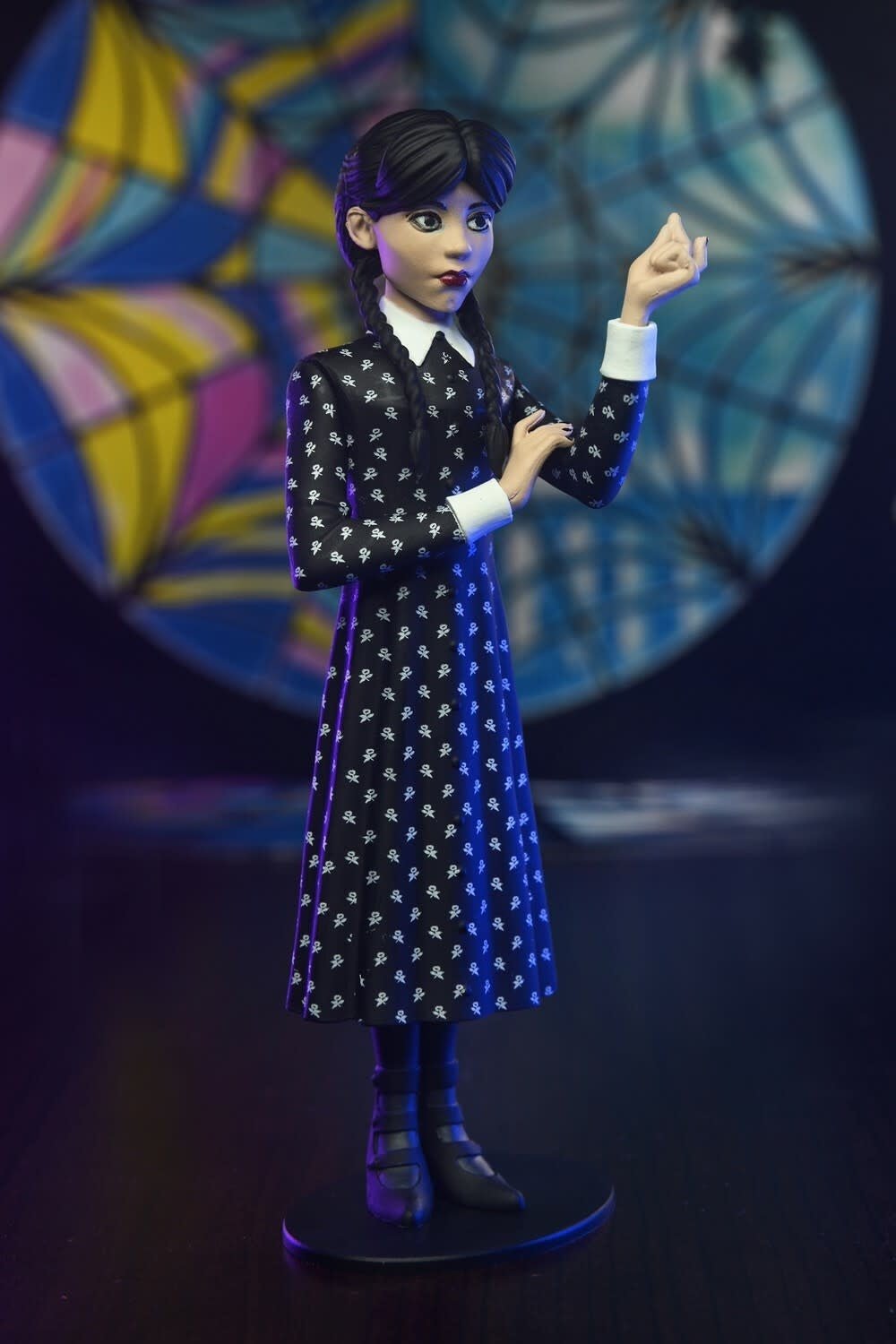 Wednesday: Toony Terrors - 6 inch Action Figure - Wednesday Addams (Classic Dress) - Fans Geek Store