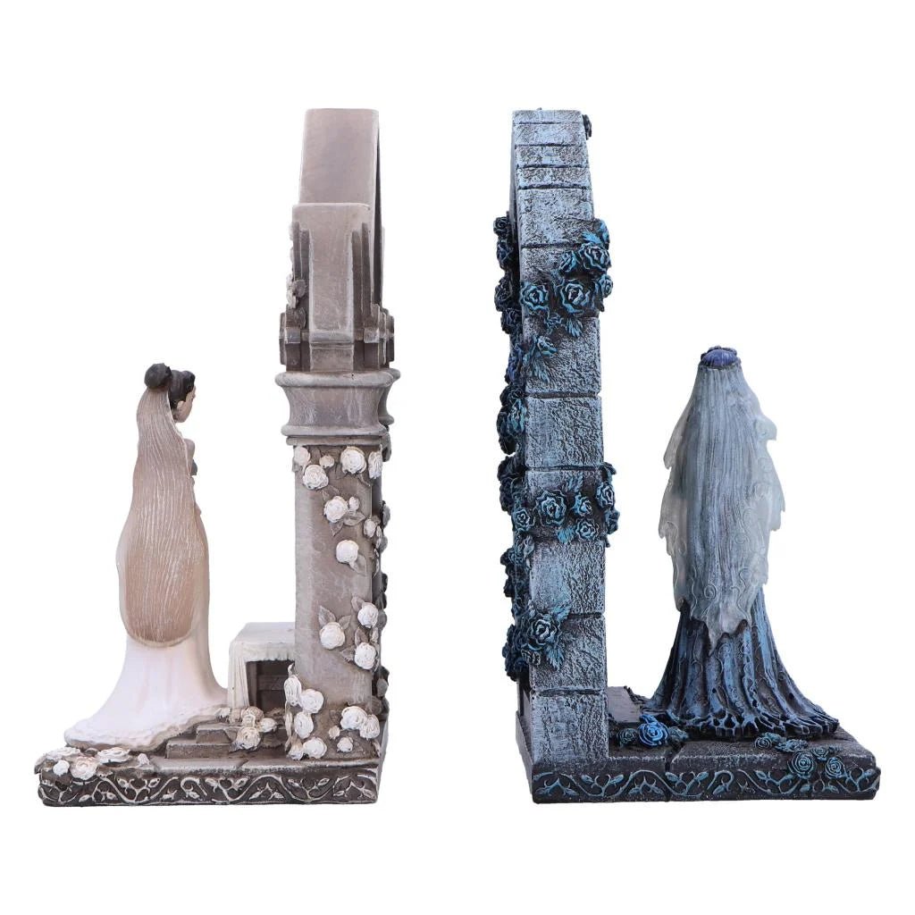 Nemesis Now Corpse Bride – Emily & Victoria Boekensteunen 19 cm (Set van 2) - Fans Geek Storeproduct_typeNemesis Now