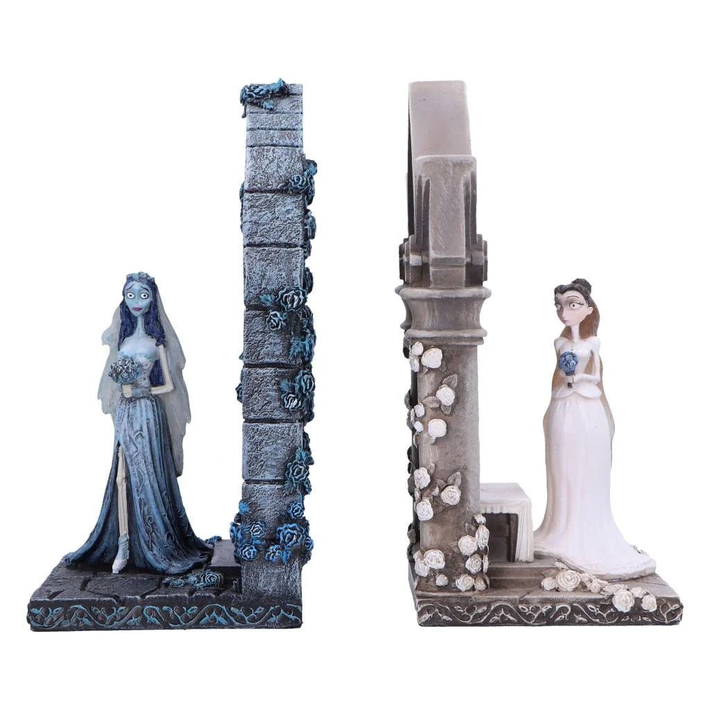 Nemesis Now Corpse Bride – Emily & Victoria Boekensteunen 19 cm (Set van 2) - Fans Geek Storeproduct_typeNemesis Now