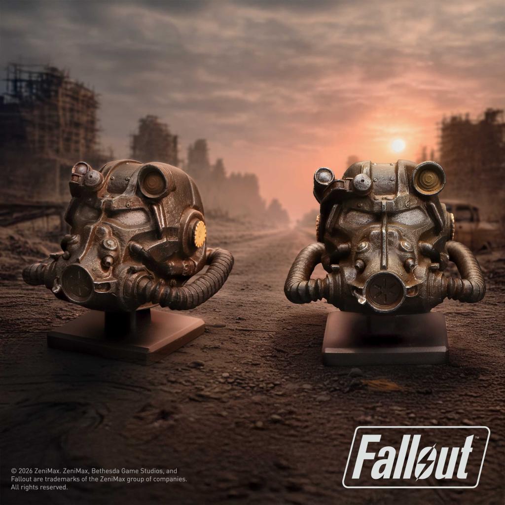 Nemesis Now - Fallout T - 60 Helm Mini Replica 11,3cm - Fans Geek Storeproduct_typeNemesis