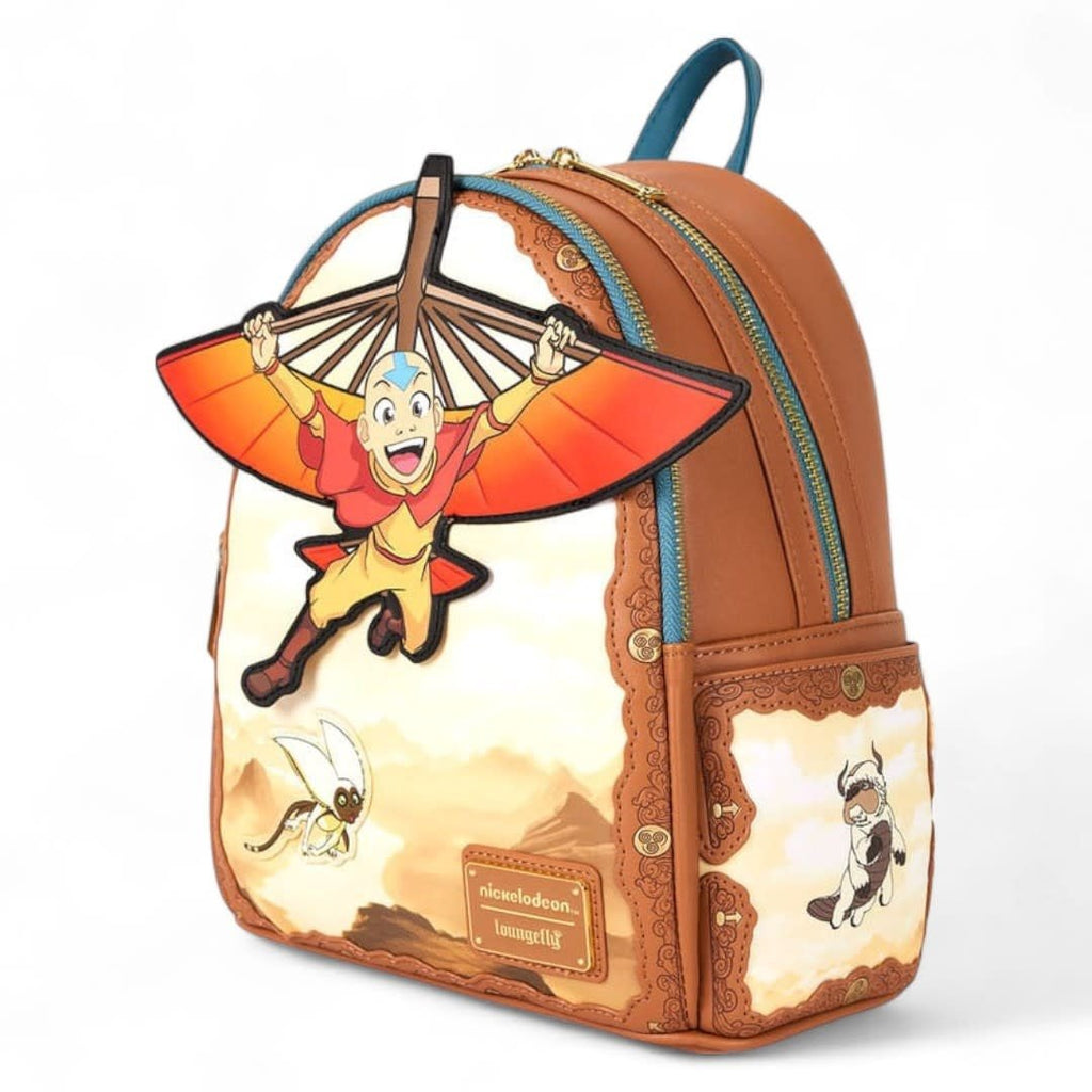 Nickelodeon Mini Backpack Avatar: The Last Airbender Aang Glider Staff - Fans Geek Store