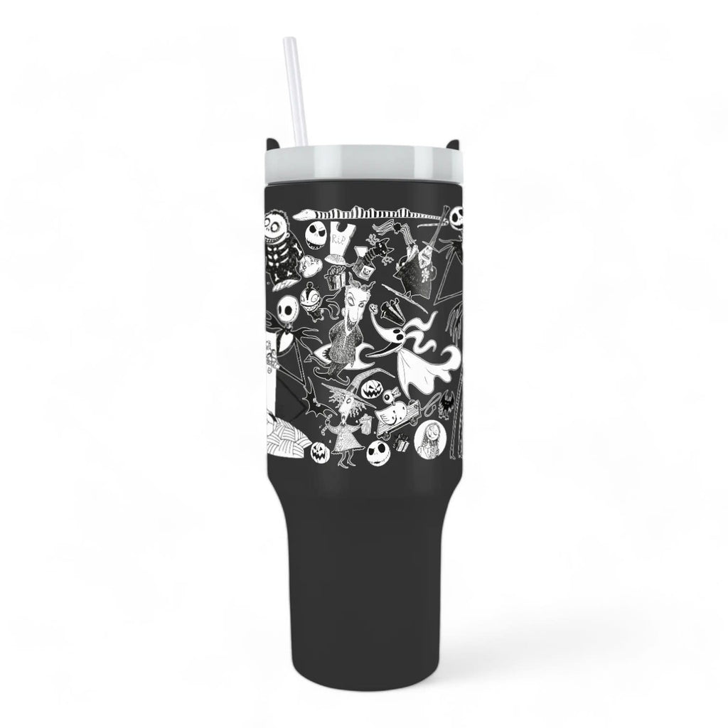 Nightmare Before Christmas Stainless Steel tumbler 1130 ml - Fans Geek Store