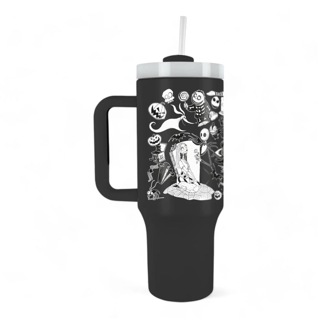 Nightmare Before Christmas Stainless Steel tumbler 1130 ml - Fans Geek Store