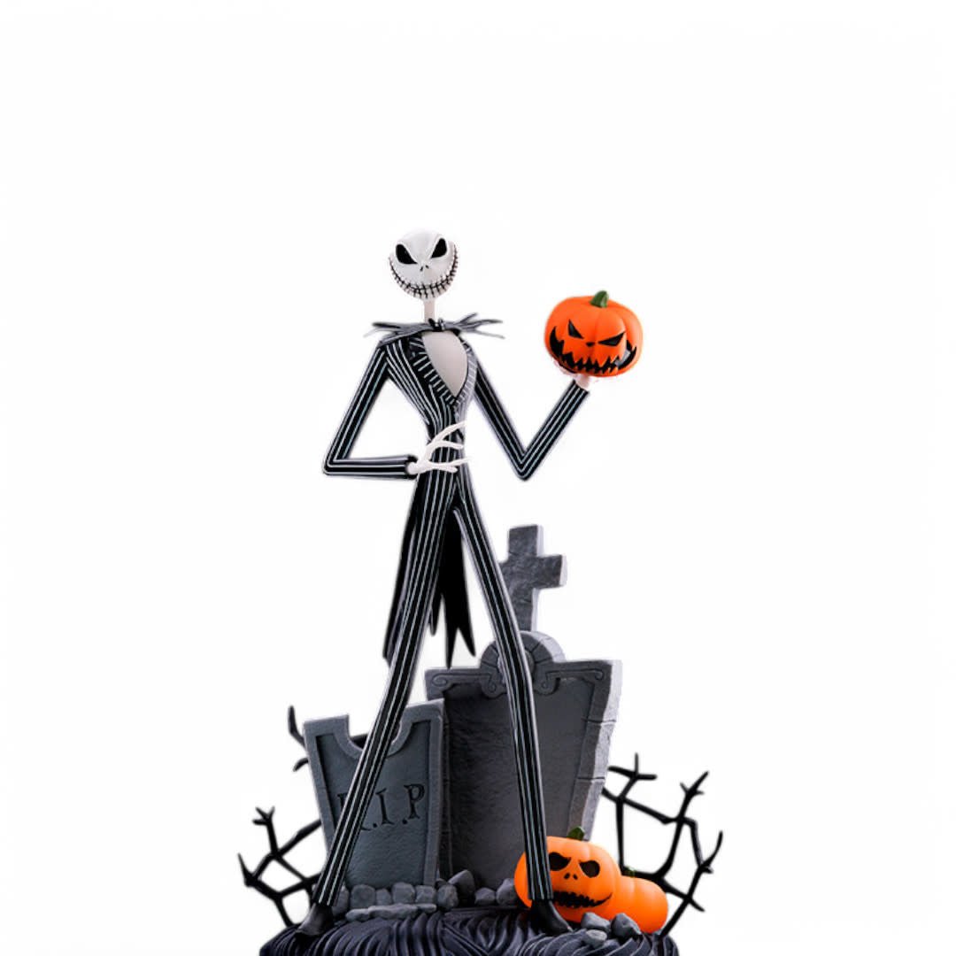 NIGHTMARE BEFORE XMAS Figurine Jack scary smiling face - Fans Geek Store