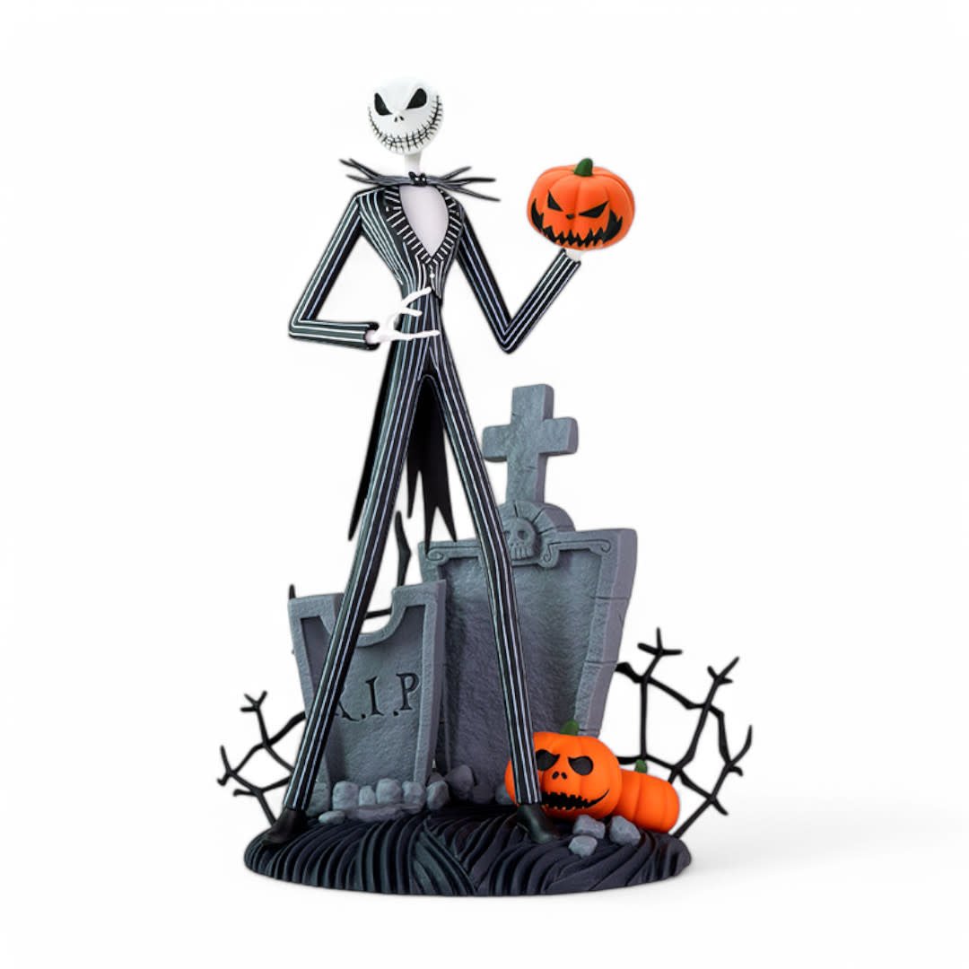NIGHTMARE BEFORE XMAS Figurine Jack scary smiling face - Fans Geek Store