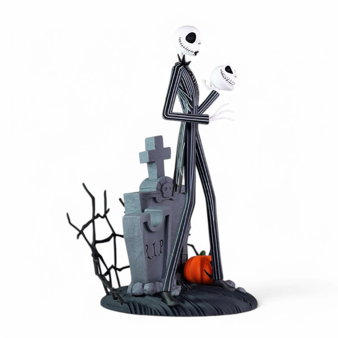 NIGHTMARE BEFORE XMAS Figurine Jack scary smiling face - Fans Geek Store