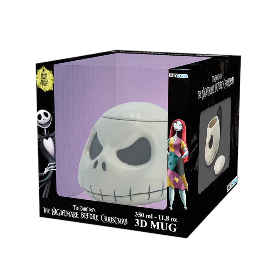NIGHTMARE BEFORE XMAS - Mug 3D - Jack Glow in the dark - Fans Geek Store