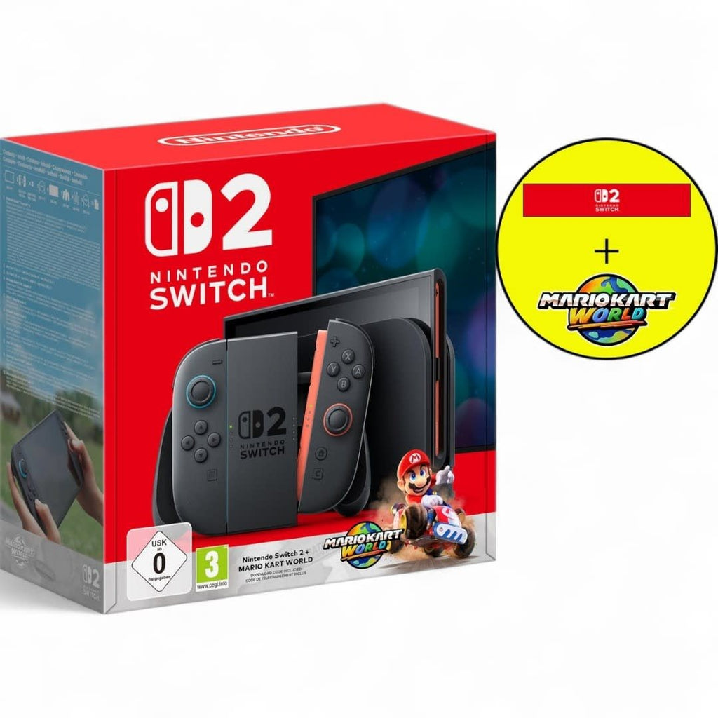 Nintendo Switch 2 Console + Mario Kart World (Download Code) - Fans Geek Store