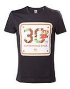 Nintendo: T-shirt Black 30th Anniversary - Fans Geek Store
