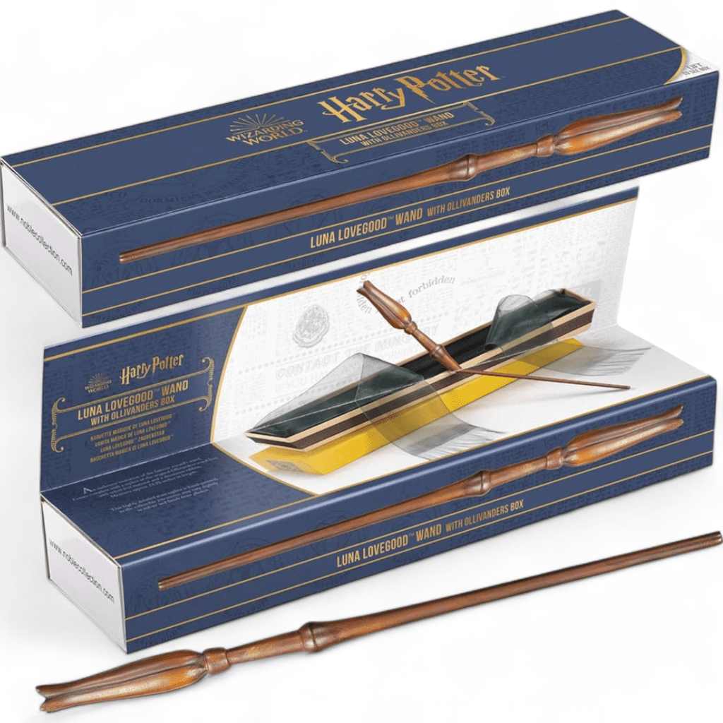 Harry Potter: Luna Lovegood Wand in Ollivanders Box - Fans Geek Store