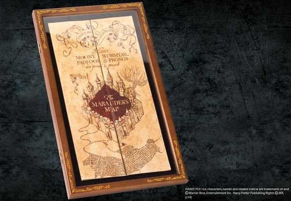 Harry Potter: Marauders Map Display Case - Fans Geek Store
