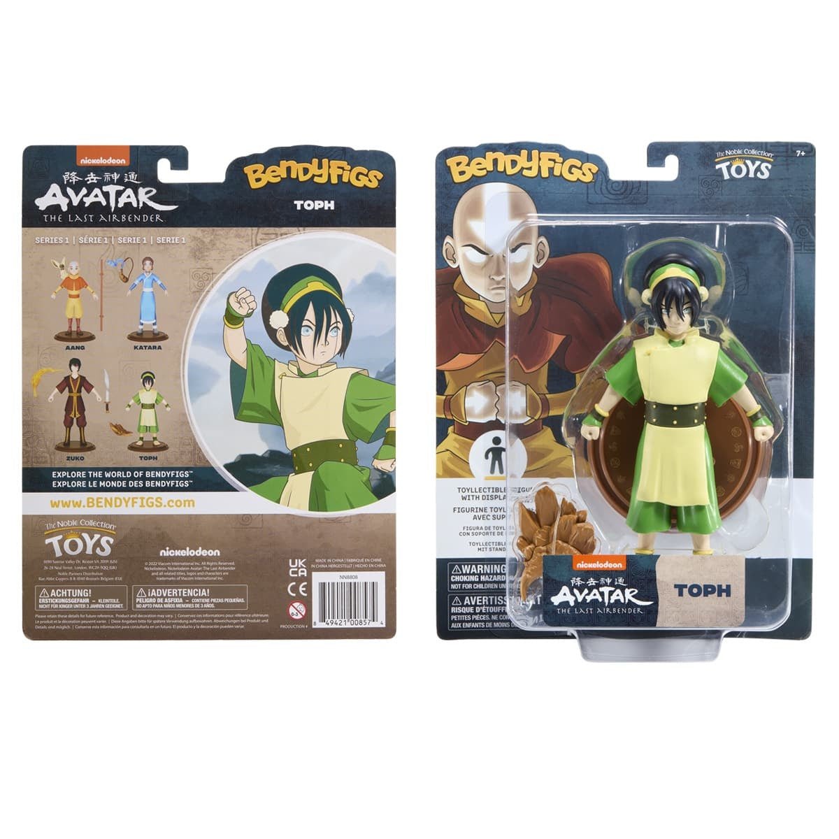 Avatar the Last Airbender: Toph - Bendyfigs - Fans Geek Store