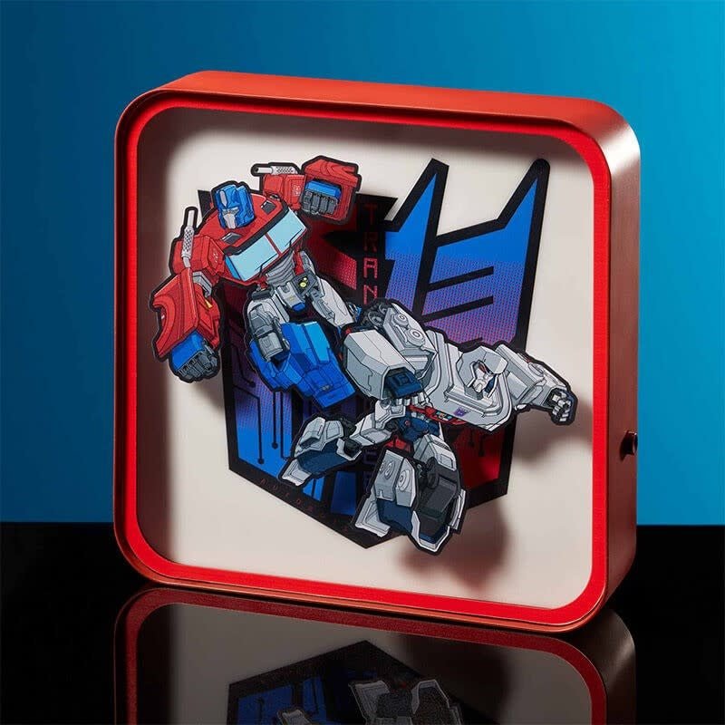 Transformers: Optimus Prime Perspex Lamp - Fans Geek Store
