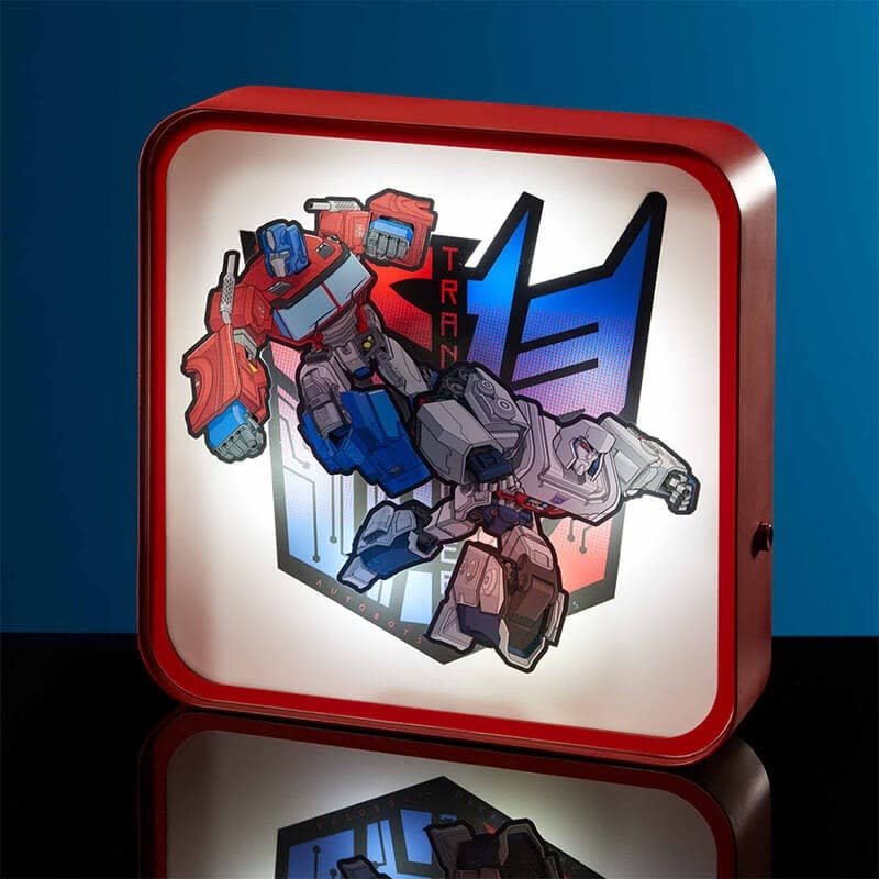 Transformers: Optimus Prime Perspex Lamp - Fans Geek Store