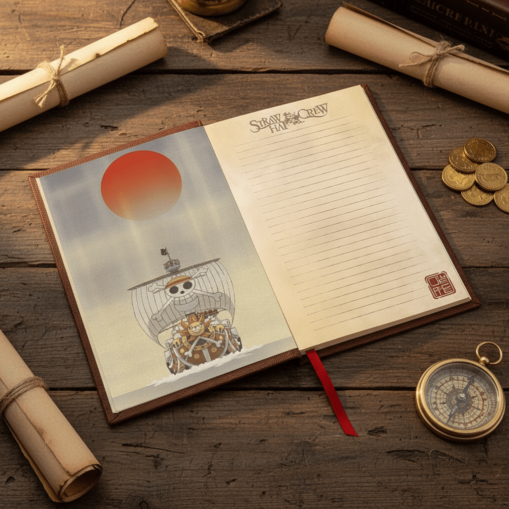 One Piece A5 Notitieboek Skull - Fans Geek Storeproduct_type#ABYstyle