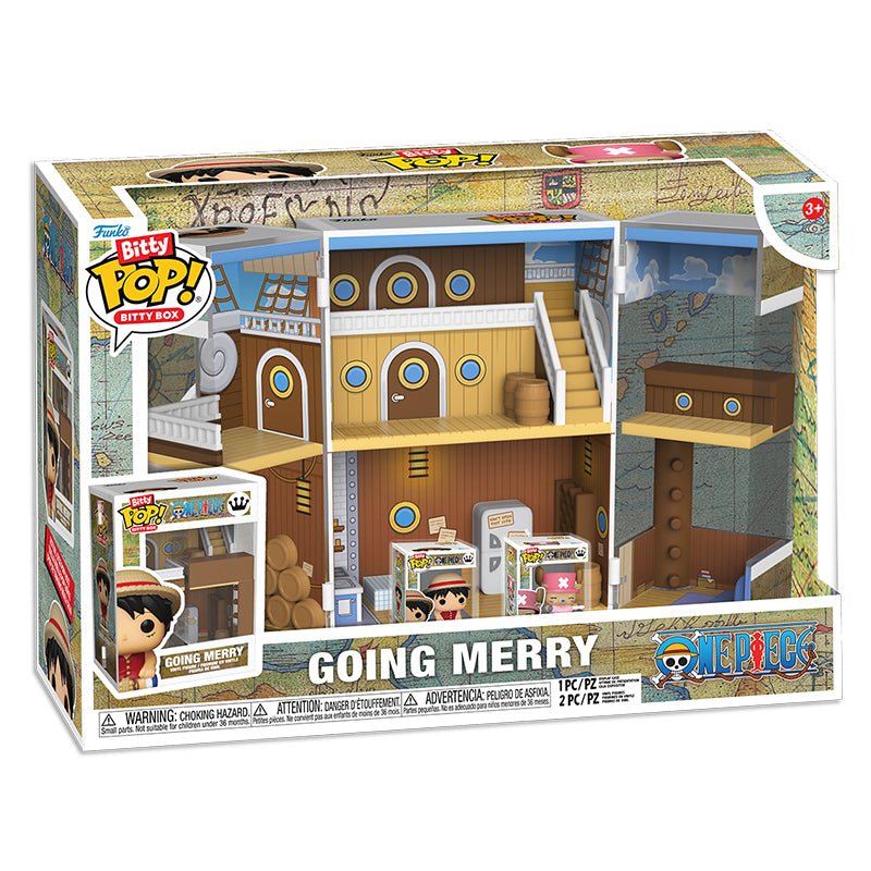 One Piece Bitty Boxes Going Merry Figuur 15 cm - Fans Geek Storeproduct_typeFUNKO