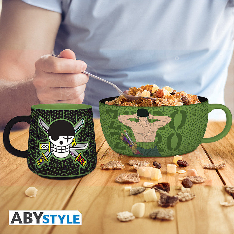 One Piece Ontbijtset Zoro ABYstyle Keramiek