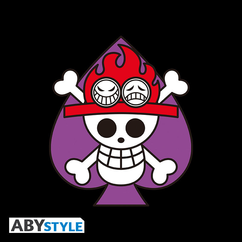 One Piece Pet Ace's Skull ABYstyle Zwart