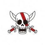 ONE PIECE - Cap - Black & Red - Shanks - Fans Geek Store