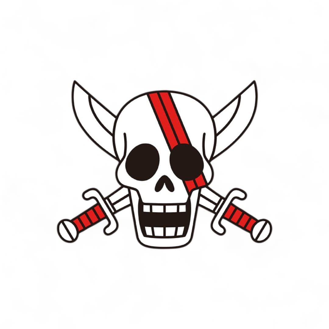 ONE PIECE - Cap - Black & Red - Shanks - Fans Geek Store