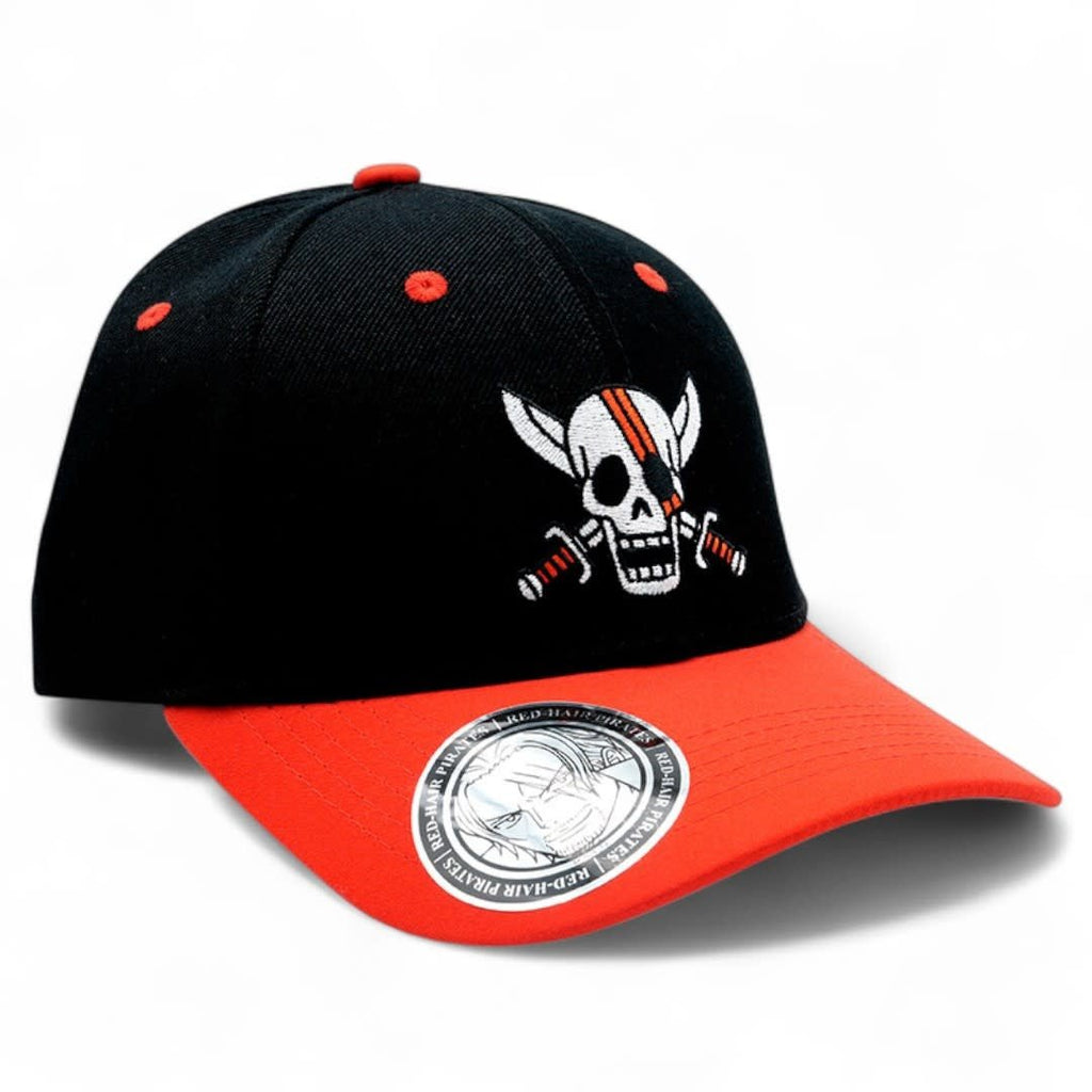 ONE PIECE - Cap - Black & Red - Shanks - Fans Geek Store