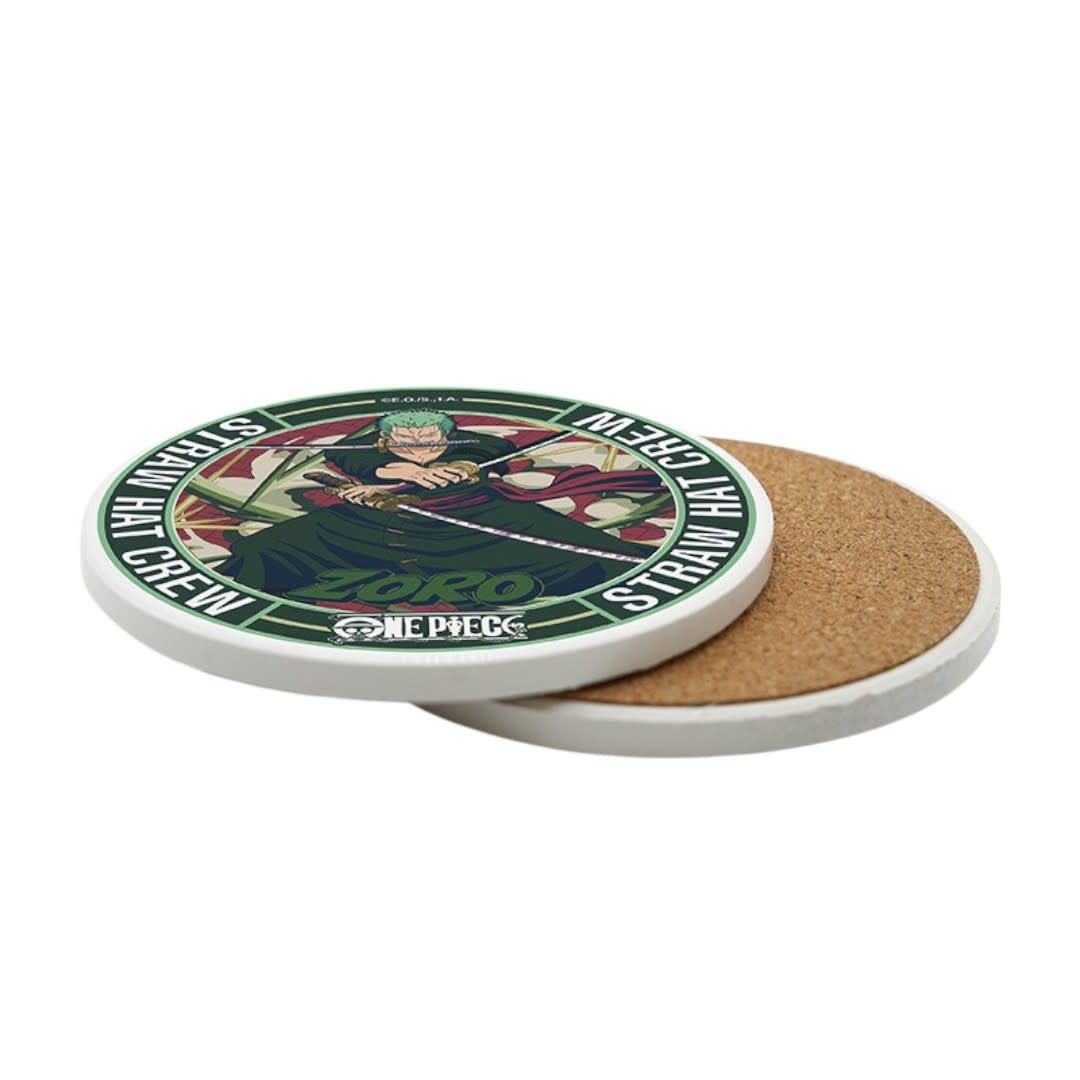 ONE PIECE - Ceramic Coaster "Zoro" - Fans Geek Store
