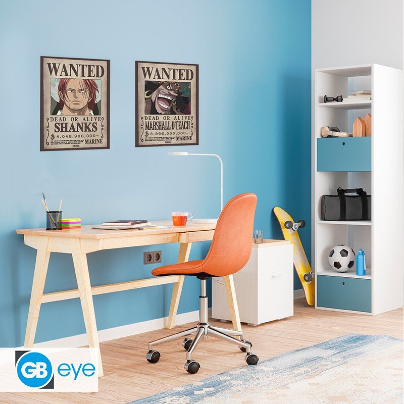 ONE PIECE Chibi Posters Shanks & Blackbeard | Set van 2 | 52x38cm | GB Eye - Fans Geek Storeproduct_typeGB eye