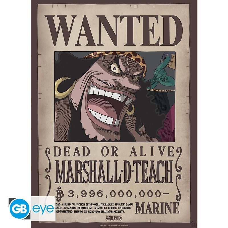 ONE PIECE Chibi Posters Shanks & Blackbeard | Set van 2 | 52x38cm | GB Eye - Fans Geek Storeproduct_typeGB eye