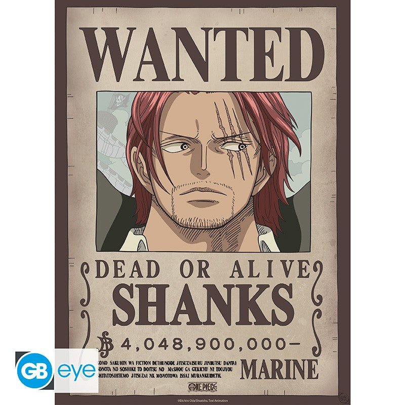 ONE PIECE Chibi Posters Shanks & Blackbeard | Set van 2 | 52x38cm | GB Eye - Fans Geek Storeproduct_typeGB eye