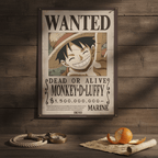 One Piece Chibi Wanted-poster Luffy - Fans Geek Storeproduct_type#Abysse Corp