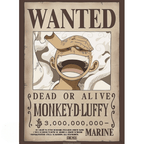 One Piece Chibi Wanted Posters Luffy & Zoro Set - Fans Geek Storeproduct_type#GB eye