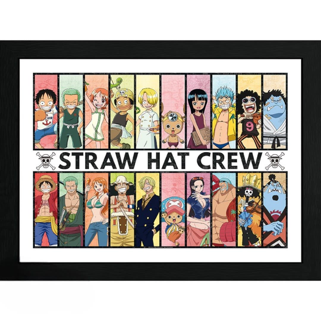 ONE PIECE - Framed print "Past & Present" - Fans Geek Store