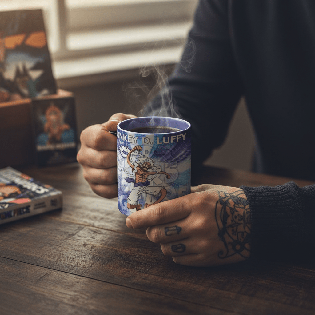 One Piece Gear 5 Warmteveranderende Mok 460 ml - Fans Geek Storeproduct_typeABYstyle