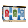 One Piece glazen set met Jolly Rogers van Luffy, Zoro en Sanji 290 ml - Fans Geek Storeproduct_type#ABYstyle