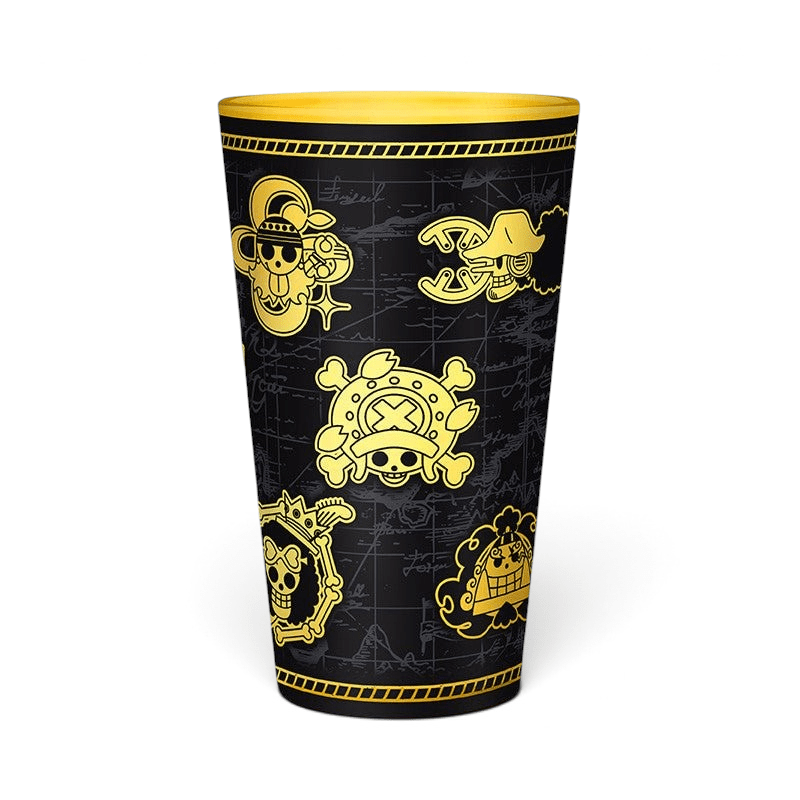 One Piece Gold Skulls Glas 400 ml - Fans Geek Storeproduct_typeOne Piece
