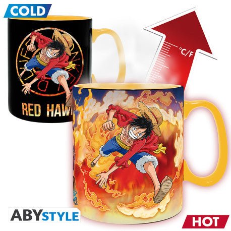 One Piece Heat Change Mok 460 ml - Luffy & Sabo - Fans Geek Storeproduct_typeAbysse Corp
