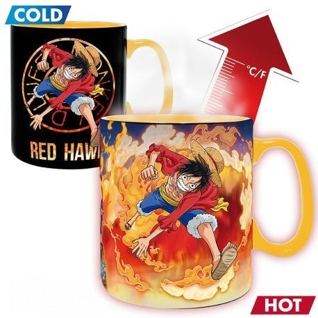 One Piece Heat Change Mok 460 ml - Luffy & Sabo - Fans Geek Storeproduct_typeAbysse Corp