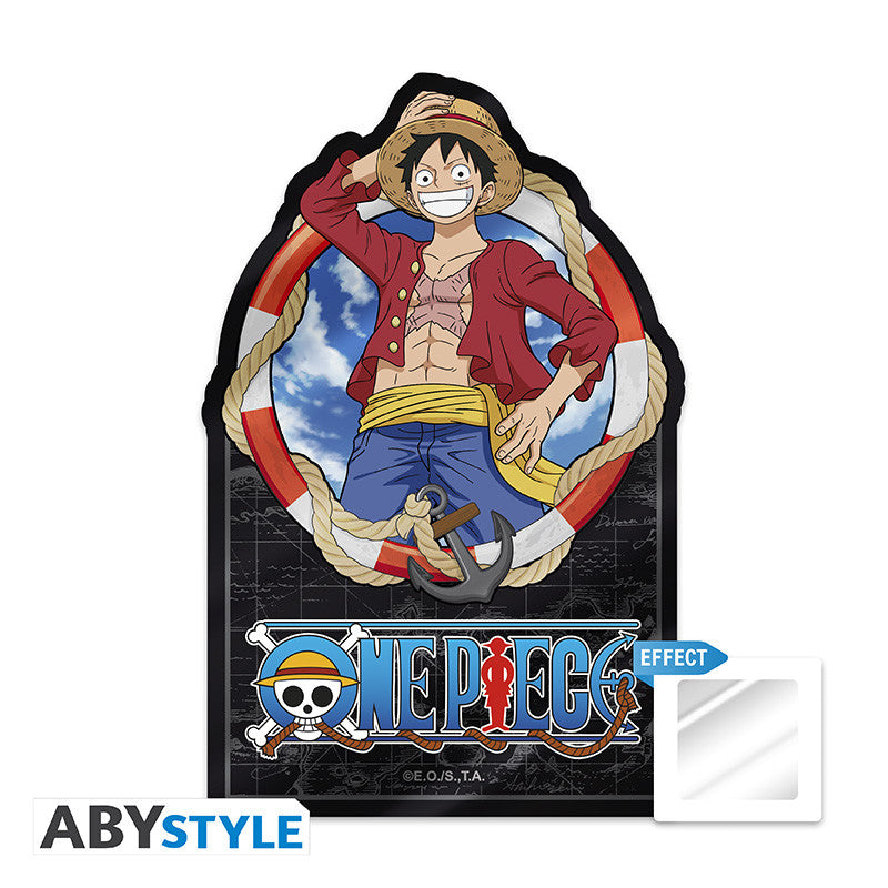 One Piece Sticker Luffy ABYstyle Vinyl 6.4x9.9cm