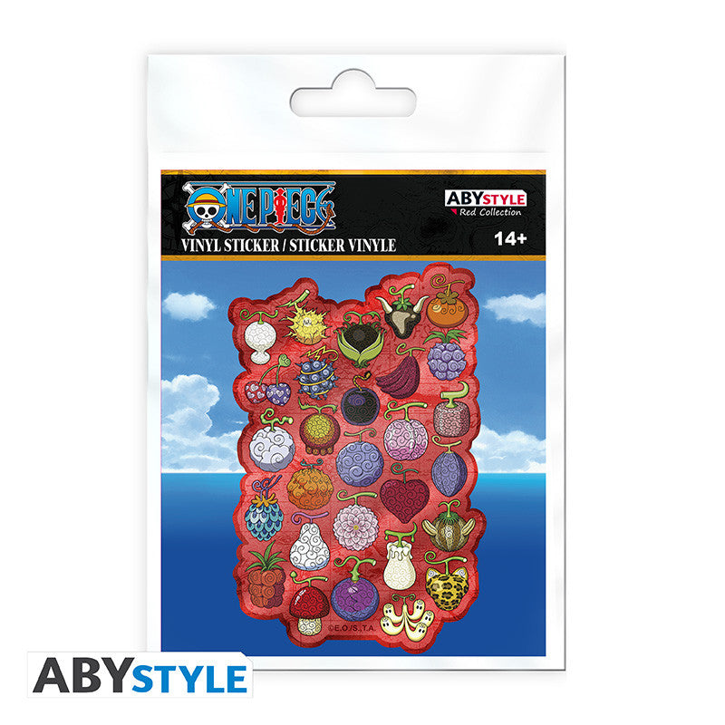 One Piece Sticker Devil Fruit ABYstyle Vinyl 6.6x10cm