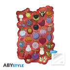One Piece Sticker Devil Fruit ABYstyle Vinyl 6.6x10cm