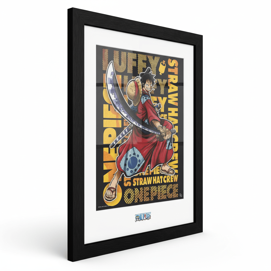 One Piece Ingelijste Poster Luffy in Wano - Fans Geek Storeproduct_type#GBEye
